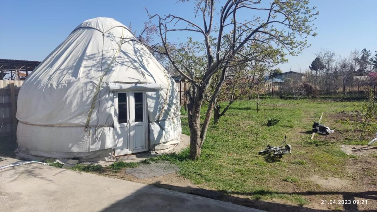 Yurt Stay In Downtown Karakol Buitenkant foto